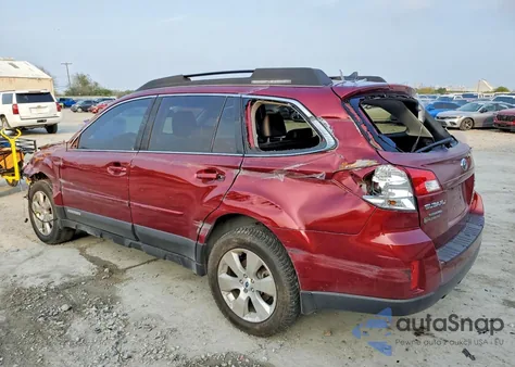 2012 Subaru Outback 3.6R Limited z USA, uszkodzony, nr VIN 4S4BRDKC8C2259448